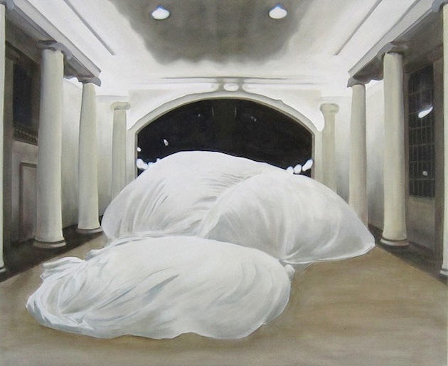 Sebastian Boulter: Intruder I, 2014, oil on canvas, 160 x 200 cm
/SBO09.5

